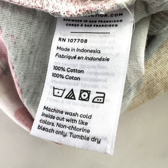 Tea Collection Girls' Oasis Floral Reversible Romper, Magnolia, Size 8 - Picture 7 of 7